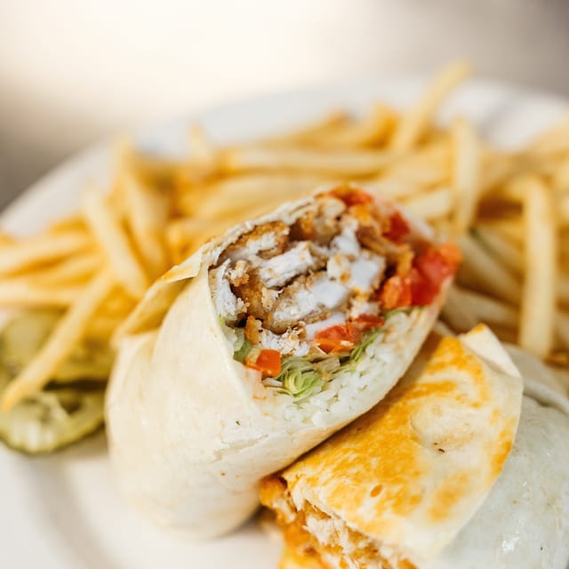 Chicken Strip Wrap.