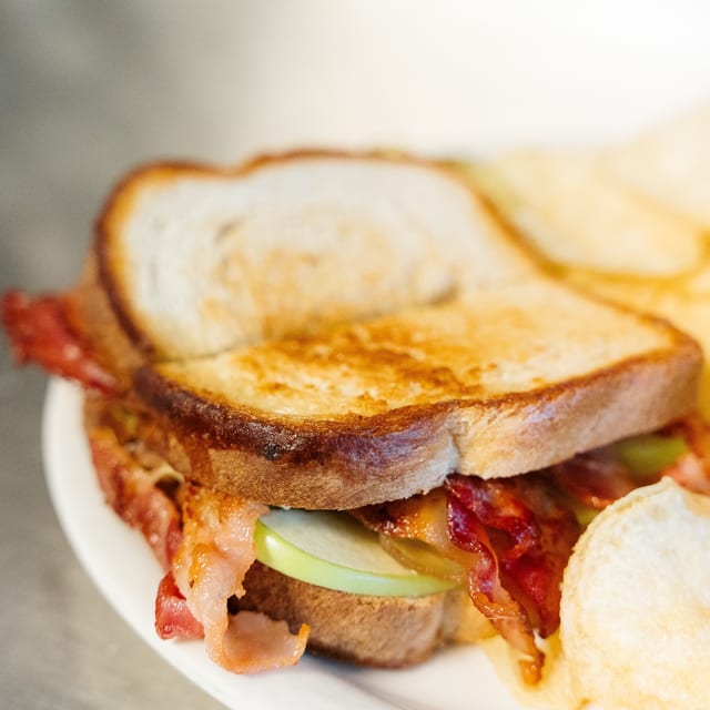 Bacon Apple Grilled Cheese.