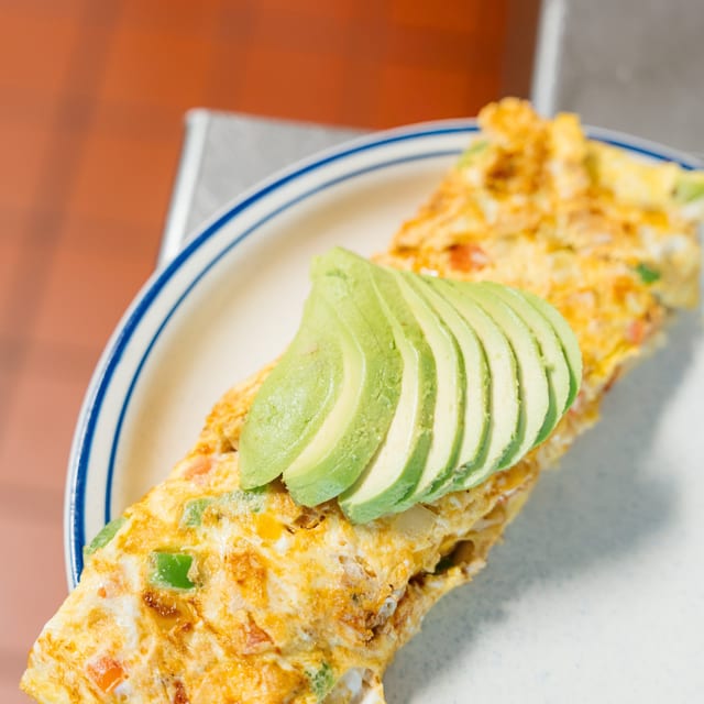Chicken Fiesta Omelette.
