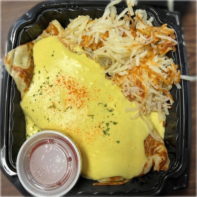Crepes Florentine.