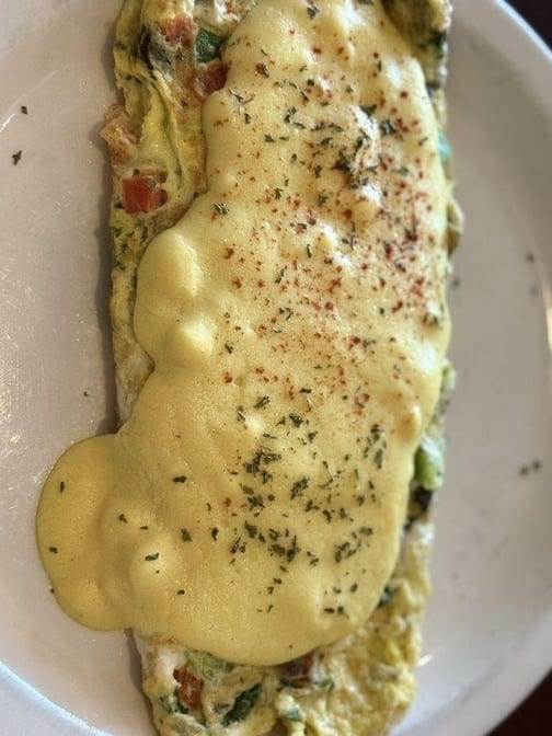 Mediterranean Omelette.