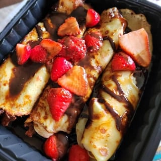 Lena's Cinnabon Crepe