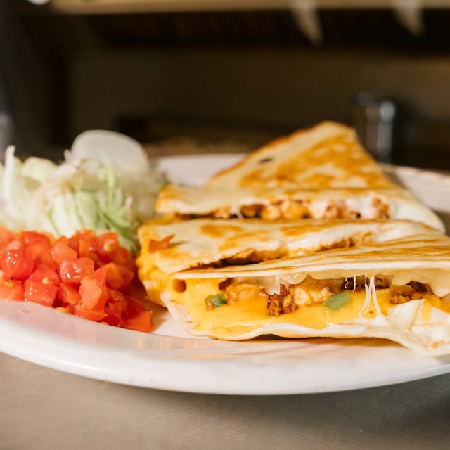 Chicken Quesadilla.
