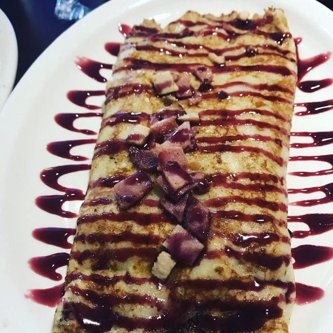 Monte Cristo Crepe.