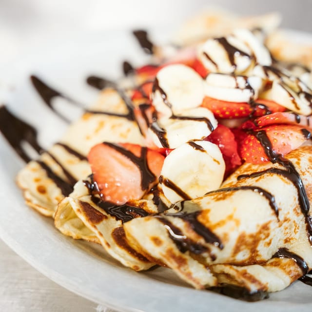 Fruity Filled Crepe.