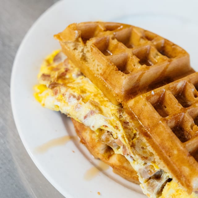 Sweet & Savory Waffle.