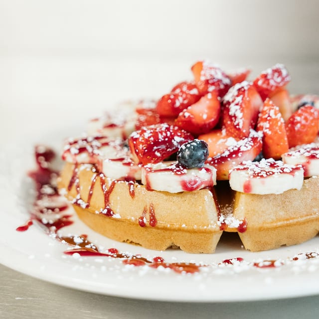Fruity Infusion Waffle.