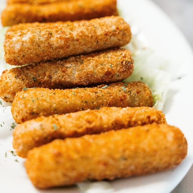 Mozzarella Cheese Sticks.