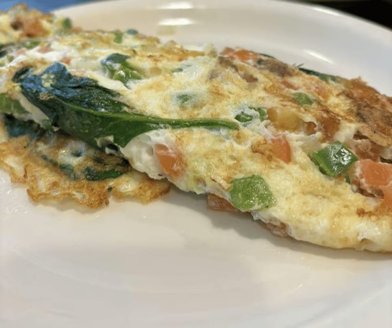 Veggie Omelette.