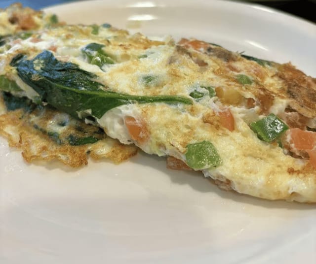 Veggie Omelette.