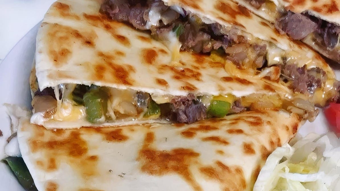 Philly Steak Quesadilla.