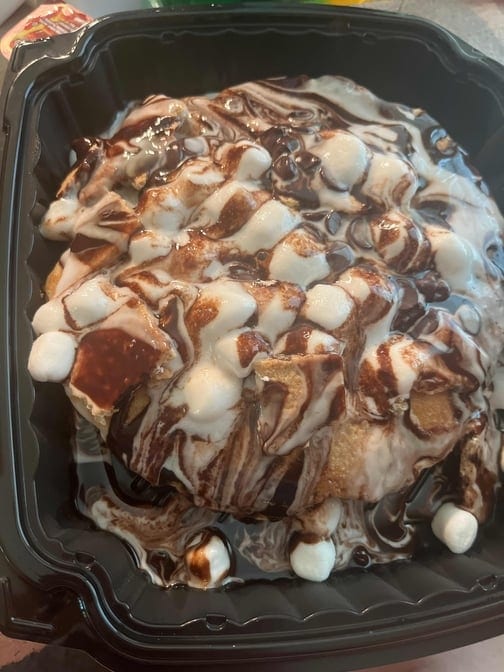 Smores Pancakes.