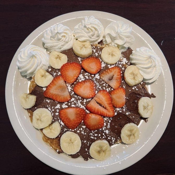 Nutella Lovers Pancakes.