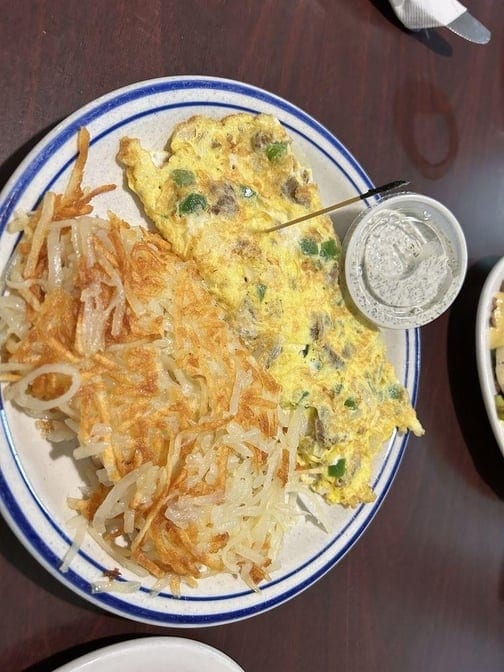 Greek Omelette.