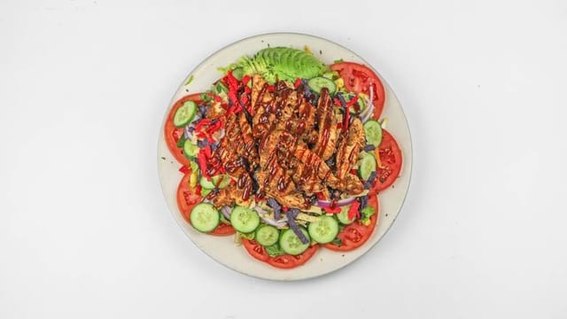 BBQ Chicken Salad.